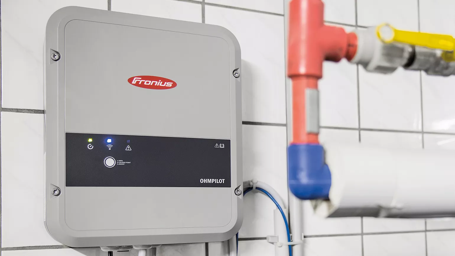 Fronius Ohmpilot pri rozvodoch na ohrev vody
