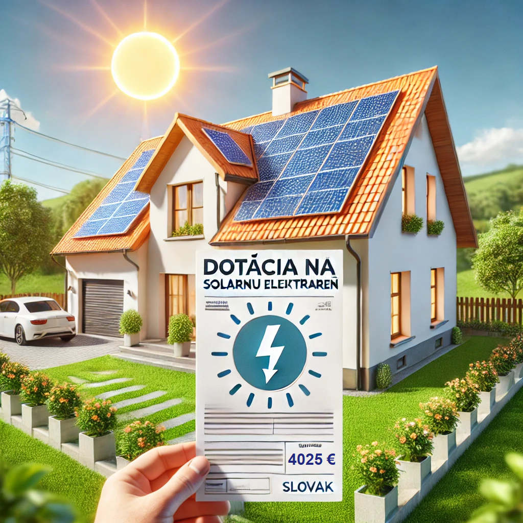 dotácia na solárnu elektráreň